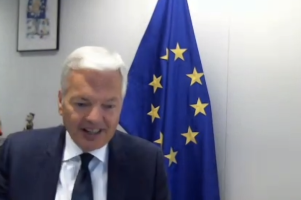 European Commissioner for Justice Didier Reynders