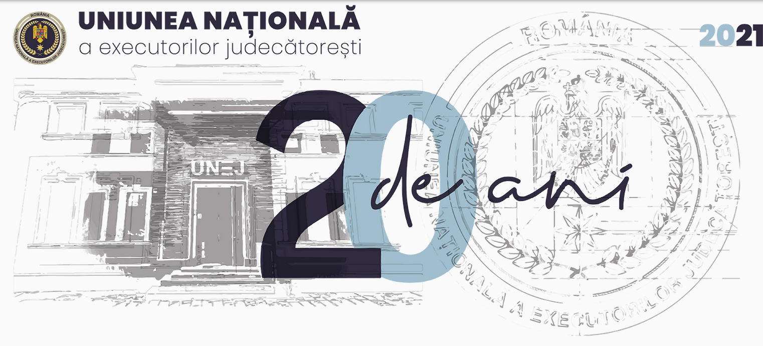 20th Anniversary of the National Union of Judicial Officers of Romania