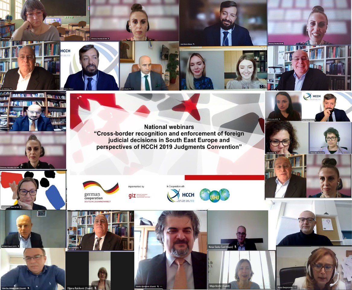 Perspectives of HCCH 2019 Judgments Convention for the Western Balkans