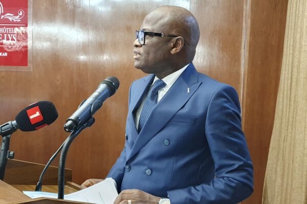 Adama Dia, president of the National Order of Judicial Officers of Senegal