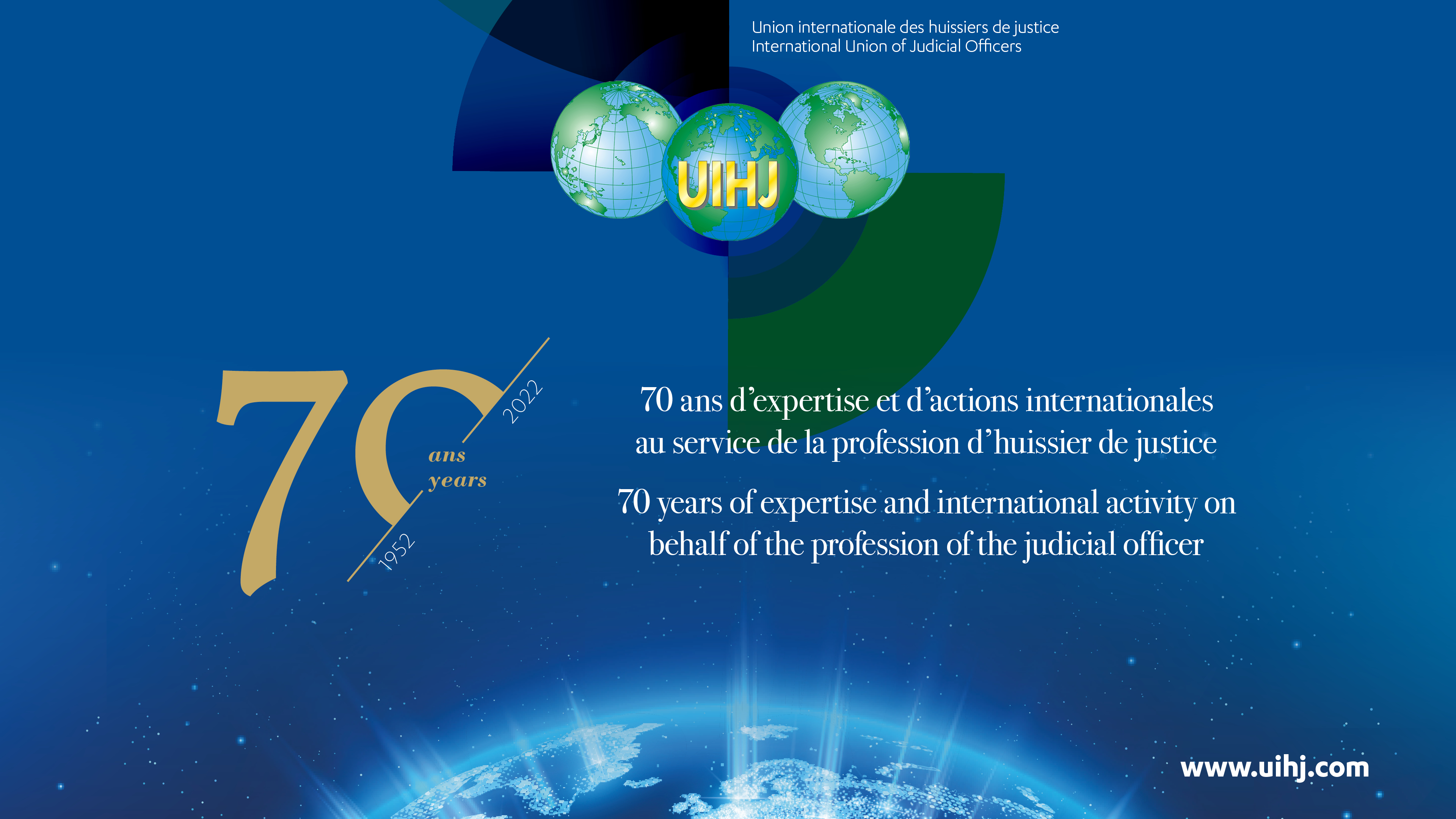 Celebration of the 70th Anniversary of the UIHJ in Paris on November 24, 2022.
