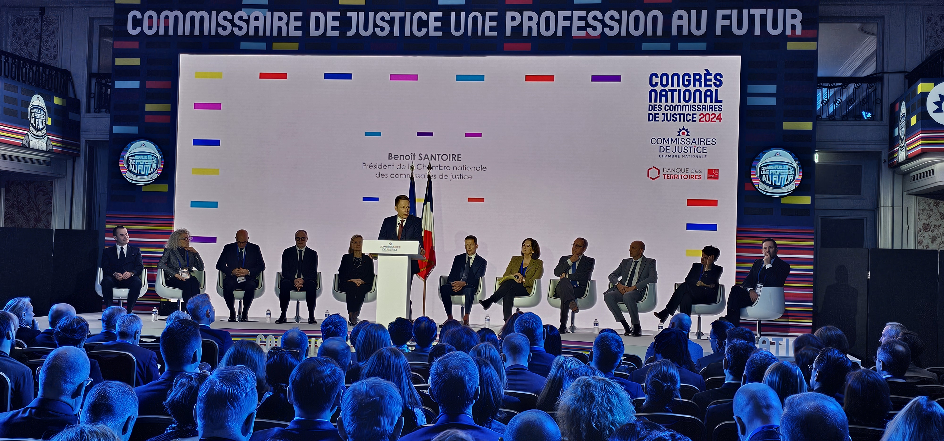 Plus de 800 commissaires de justice au 3e congrès national des commissaires de justice de France à Paris les 12 et 13 décembre 2024 : une participation record !