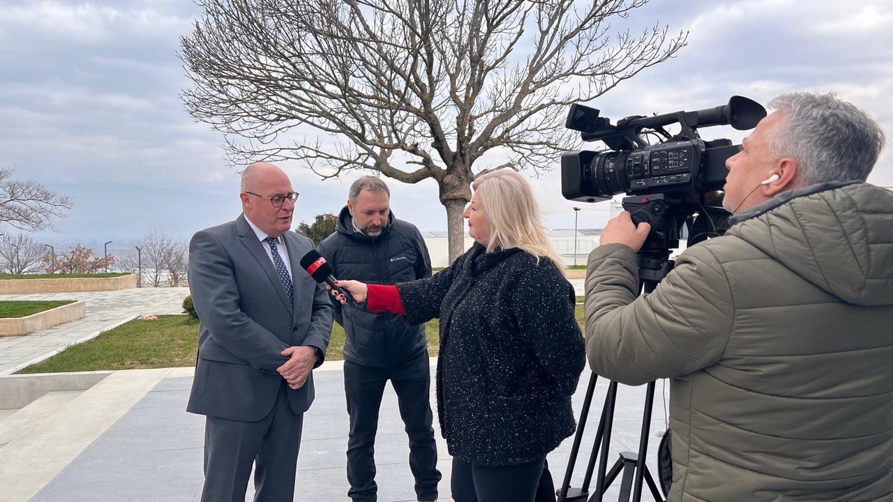 Meeting the media