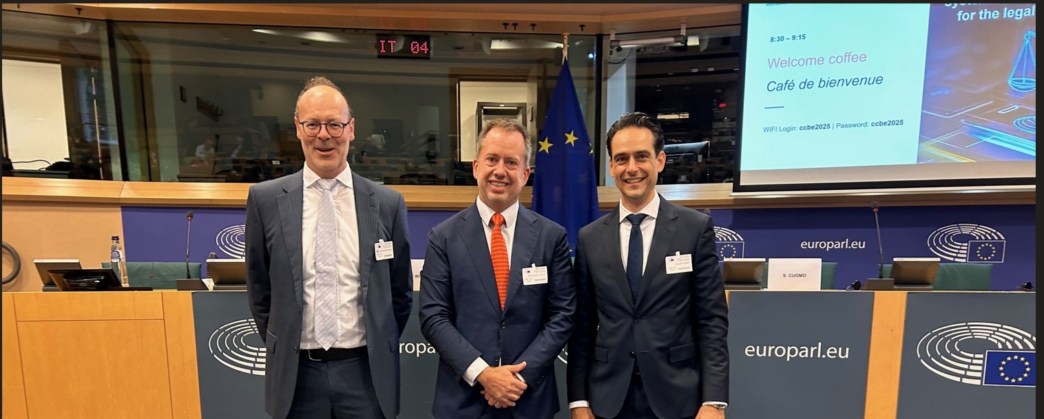 L’UIHJ au Parlement européen pour la conférence du CCBE sur la digitalisation de la justice