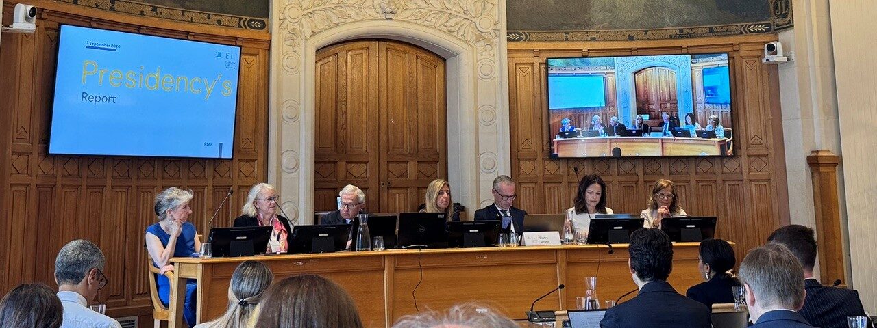 ELI annual conference: Europe and the Rule of Law: cultural engagement and legal resilience