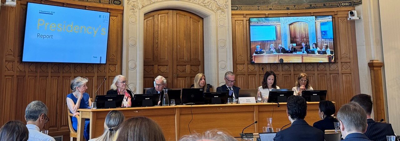 Conférence annuelle de l’ELI : L’Europe et l’État de droit – engagement culturel et résilience juridique