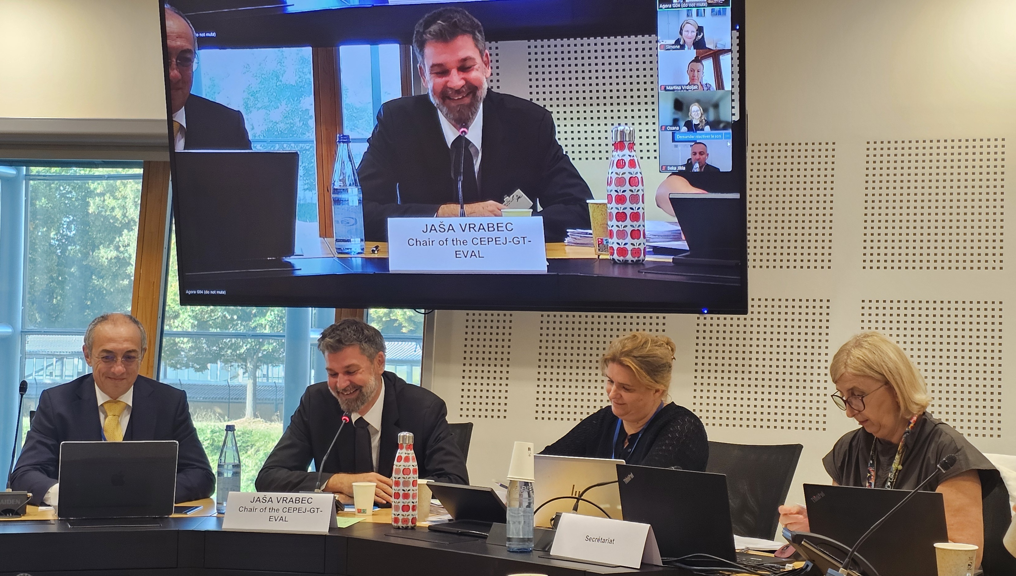 53e réunion CEPEJ-GT-EVAL les 8 et 9 septembre 2026 à Strasbourg