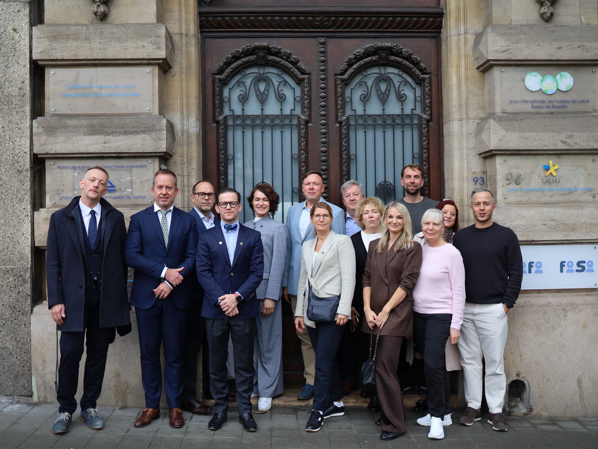 UIHJ Job Shadowing: an Estonian delegation in Belgium